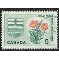 Canada 1964 Provincial Emblems 5c Green Yellow ...