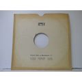 RARE!!. 12"CARD GRAMOPHONE RECORD SLEEVE.FRAZER...