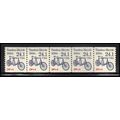 2266 24.1c Tandem Bicycle Very Fine MNH Dry Gum...