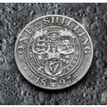 1897 Queen Victoria Silver 92.5% Veiled head Sh...