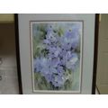 Kai Liis floral numbered signed framed