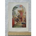 c1900 illustration: King John Granting Magna Ch...