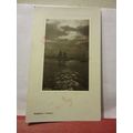 GLORIOUS SUNSET used antique postcard 1907 pm /