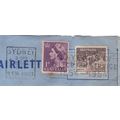 Australia 1954 Elizabeth II 1d+Platypus SG 191+...