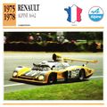 Collectors Club card. Classic Cars. Renault Alp...