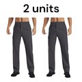2x Mens Cargo XL Trousers Work Wear Slim Fit Ca...