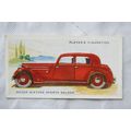 1937 Players Motor Cars 2nd series No. 40 Rover...