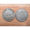 East Africa 1952 1/- Shilling Coin