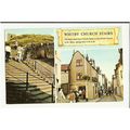 Yorkshire WHITBY Church Stairs Postcard by Denn...