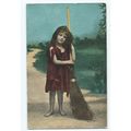 postcard children rp l.s.london unposted.