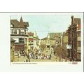 Yorkshire PONTEFRACT Shopping Zone & Town Hall ...