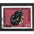 ITALY 1974 40L FEATHER HEAD DRESS SG 1401 FINE ...