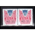 CVP33 31c Shield Very Fine MNH Pair PA5047