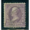 Used 268 3c Andrew Jackson Barely Clears M03528