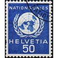 Switzerland. 1955 50c S.G.LU28 Used