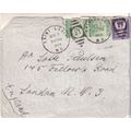 United States 1944 Saint Louis MO-London UK Cov...