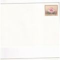 Australia 24c Flowers postal Stationary envelop...