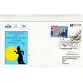 Netherlands 1986 KLM First Flight Amsterdam-Med...
