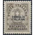 Fee Stamp, Authorised Delivery - Italian Somali...