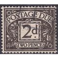GB 1959 QE2 2d Agate Postage Due used Wmk 179 S...