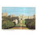 WINDSOR CASTLE, The Long View unused vintage po...
