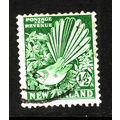 NEW ZEALAND 1936 SG 577 1/2d BRIGHT GREEN CULLE...