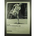 1966 Qantas Airline Ad - Net Profit. Serves Australia