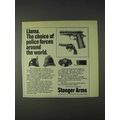 1972 Stoeger Llama Pistol Ad - Choice of Police Forces