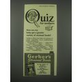1941 Gerber's Strained Foods Ad - how can my baby get a greater variety