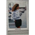 Vintage: Sirdar 9073 anchor motif sweater, DK, ...