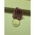 Tea Cosy Lilac Hand Knitted 1:12th scale miniature