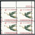 1276, Mint NH Misperforated Error Plate Block 5...
