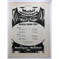 MOBILOIL BELGIAN GP J SURTEES 1958 VINTAGE MOTO...