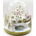 Winter Wonderland Snow Globe Glitter with Santa...