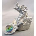RARE 80's Pewter Figurine BABY DRAGON In EGG AU...