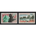 Senegal Anti-leprosy Campaign 2v 1965 MNH SG#29...