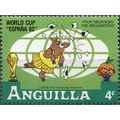 Anguilla. 1982. Animal football (II) (MNH **) S...