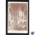 Staffordshire LICHFIELD Cathedral Organ Postcard