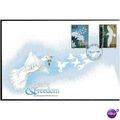 1995 ' EUROPA PEACE AND FREEDOM ' FDC ( EBID291 )