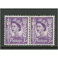 Jersey 1958 - 67 GB 3d Pair Lilac MM stamps SG ...