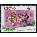 Lesotho QEII 1983 Xmas Disney 4s Goofy Donald M...