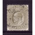 INDIA 1902 SG 128 4a OLIVE FINE USED