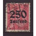 Germany 1923 SG O315 Used - Official (C-923)
