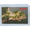 ME Rockland Lighthouse Postcard Owl's Head Ligh...