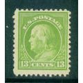 513 13c Benjamin Franklin Fine MMH C1908