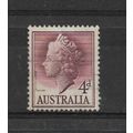 Australia.SG282a 4d Queen Elizabeth II (Lake).F...