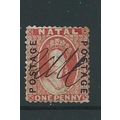 natal stamps victoria sg 60 pen cancel sg60 used