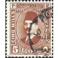 EGYPT, King Fuad I, brown 1927, 5mill