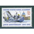 3001 32c Navel Academy Fine MNH P#S LL P22222 V...