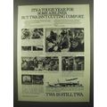 1974 TWA Airlines Ad - It's a Tough Year